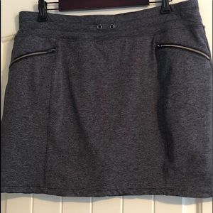 Womens Tangerine Gray Active Skort Skirt XXL 2XL
